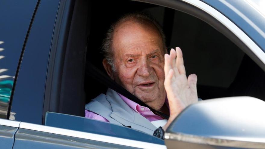 El Rey Juan Carlos, en una de sus últimas apariciones