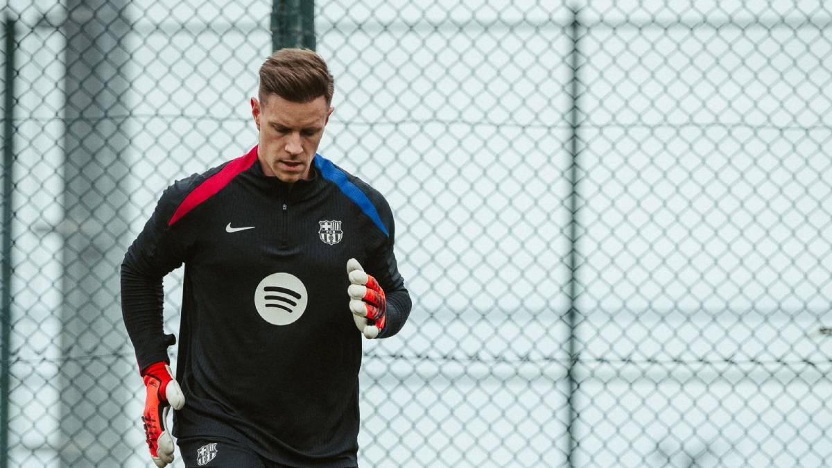 ¿Volverá este año Ter Stegen a la portería del Barça? "Estoy trabajando en ello"