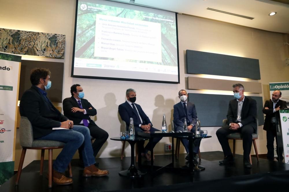 Jornada 'Actuando en verde' sobre economía sostenible.