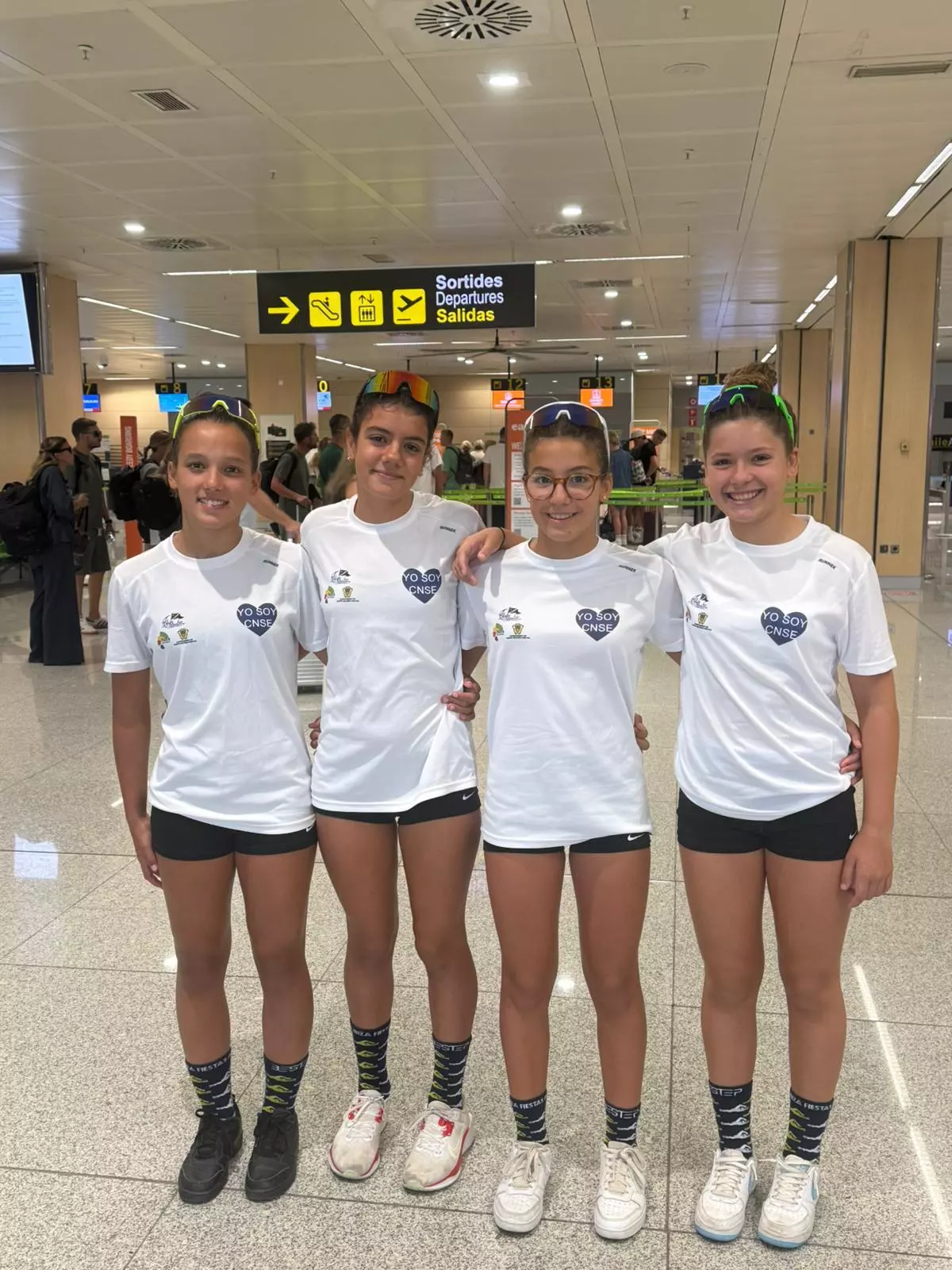 Cuatro nadadoras del CNSE ponen rumbo al Campeonato de España de natación