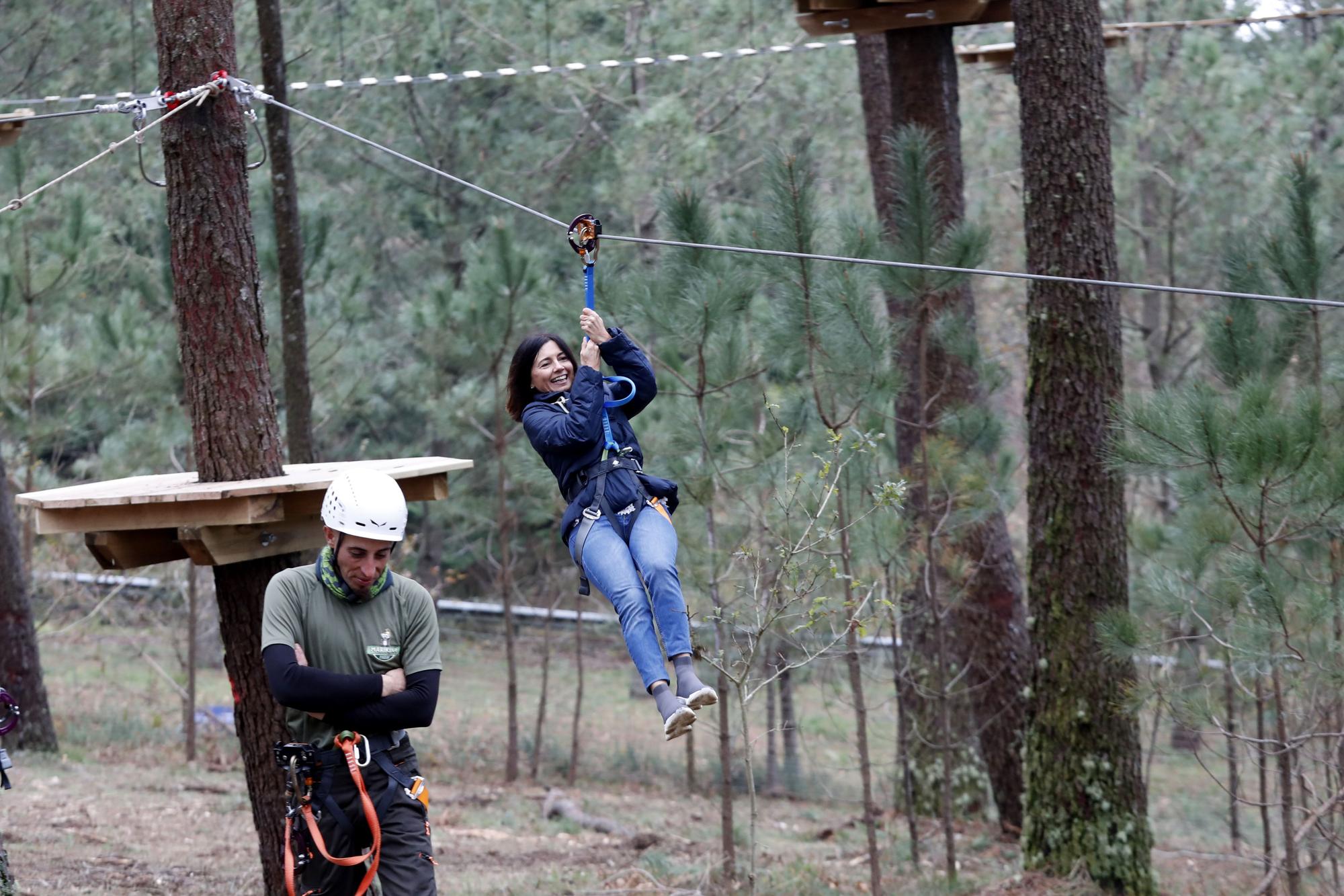 Así es el mayor ecoparque de aventuras de Galicia