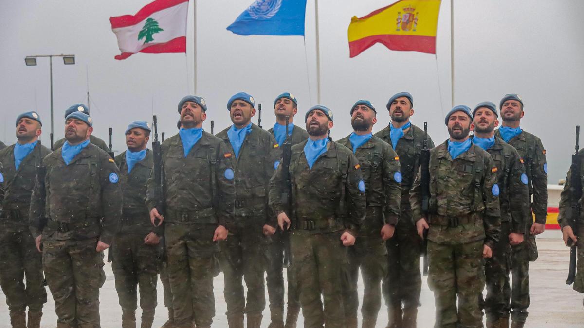 La Brigada 'Aragón' inicia su regreso del Líbano a Zaragoza.