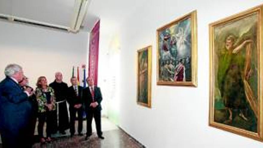El Muba se une al homenaje a la figura de El Greco con tres cuadros