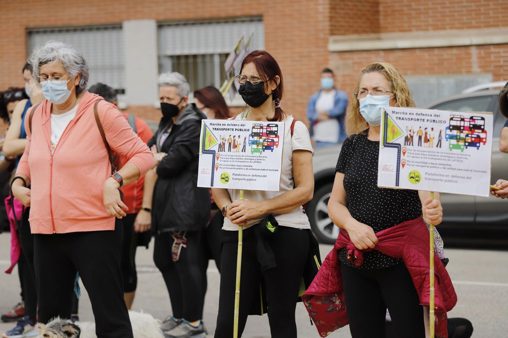 Los vecinos de Costera Sur se movilizan por un transporte de calidad