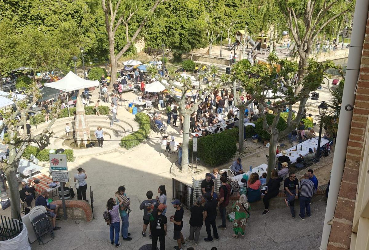 Los vecinos de Muel se volcaron en los distintos actos organizados en San Jorge.