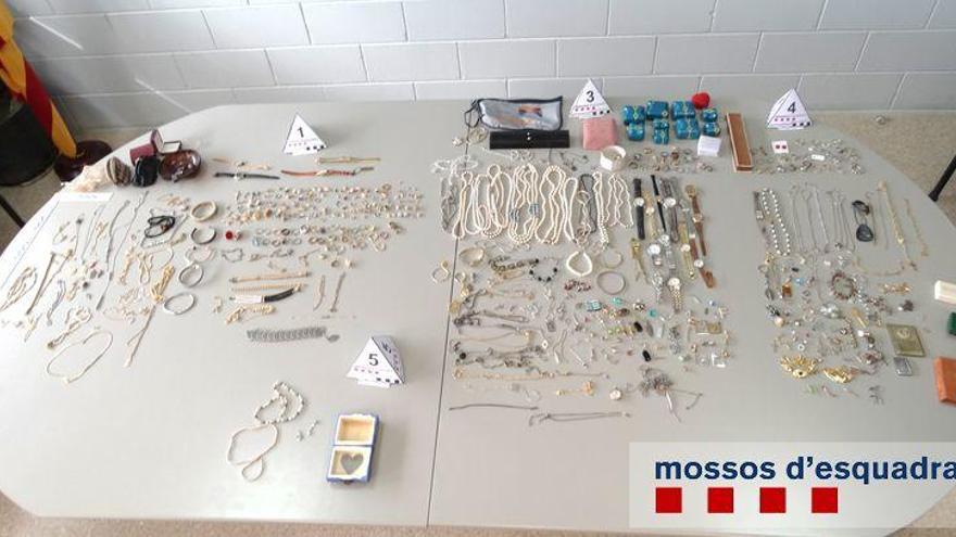 Material confiscat pels Mossos.