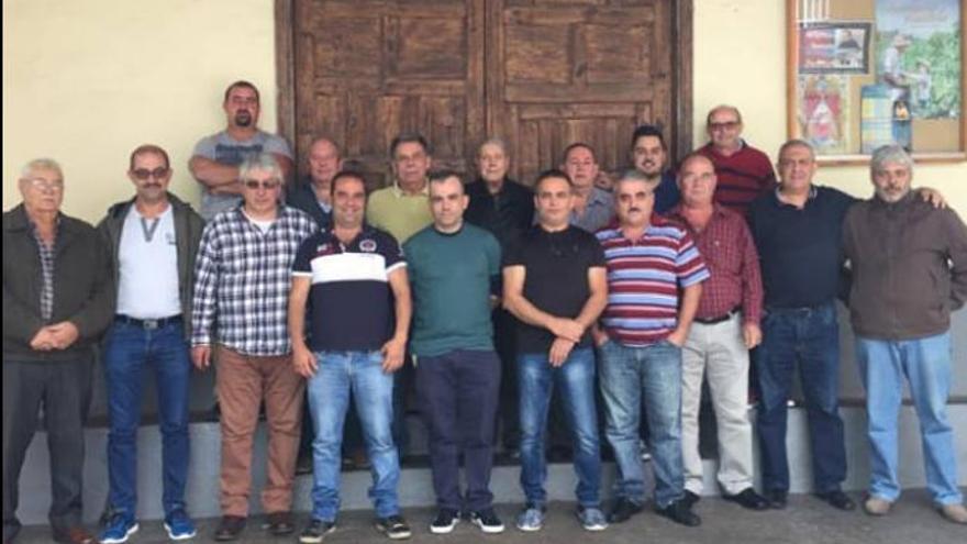 Formación del CD AV Buen Paso Bodegón El Pariente, campeón de Canarias 2018