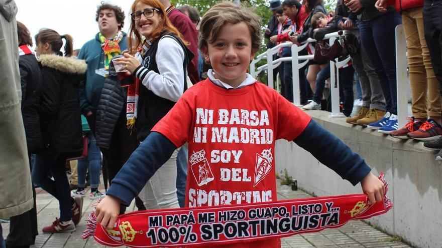 El joven sportinguista Iker Platas.