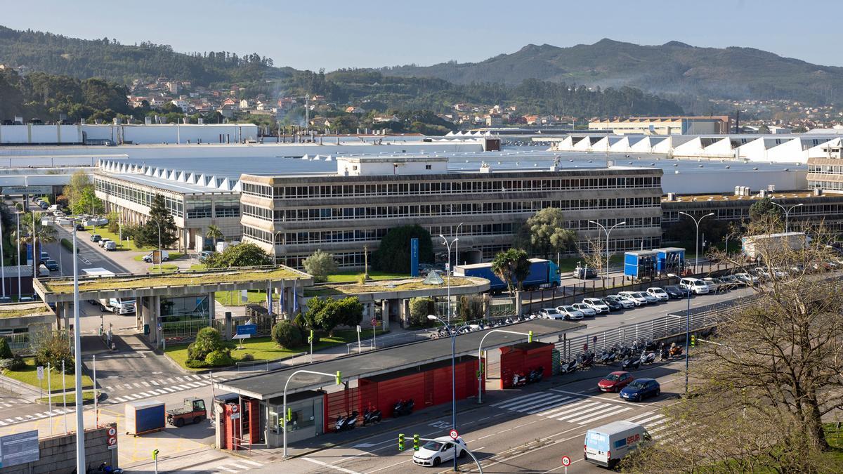 Vista de la planta de Stellantis Vigo.