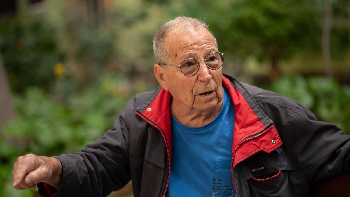 Jacinto García, más conocido como Tito, vecino de la barriada de La Victoria.