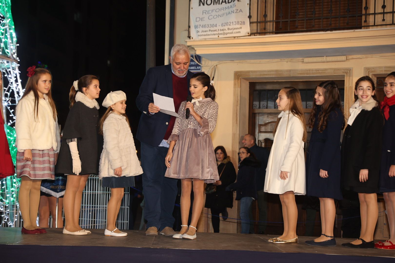 Entrega premios de belenes de la Agrupacion del Maritimo