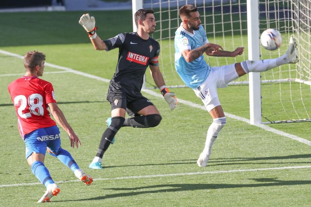 El Celta empata en el último test antes de LaLiga. // Ricardo Grobas