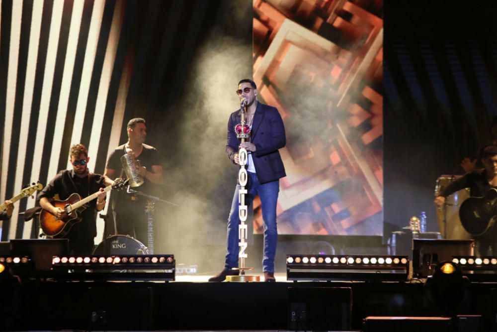 Las imágenes del concierto de Romeo Santos en Málaga
