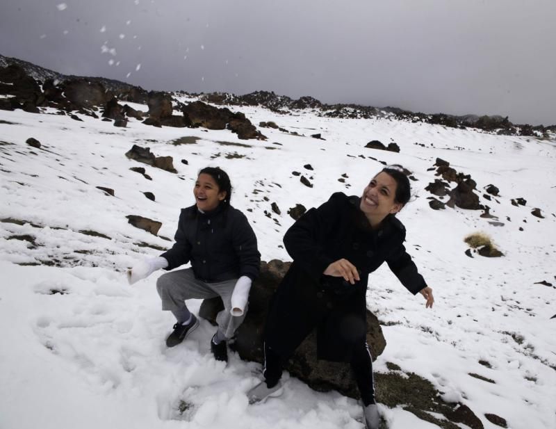 Visita al Teide nieve  | 06/12/2019 | Fotógrafo: Delia Padrón