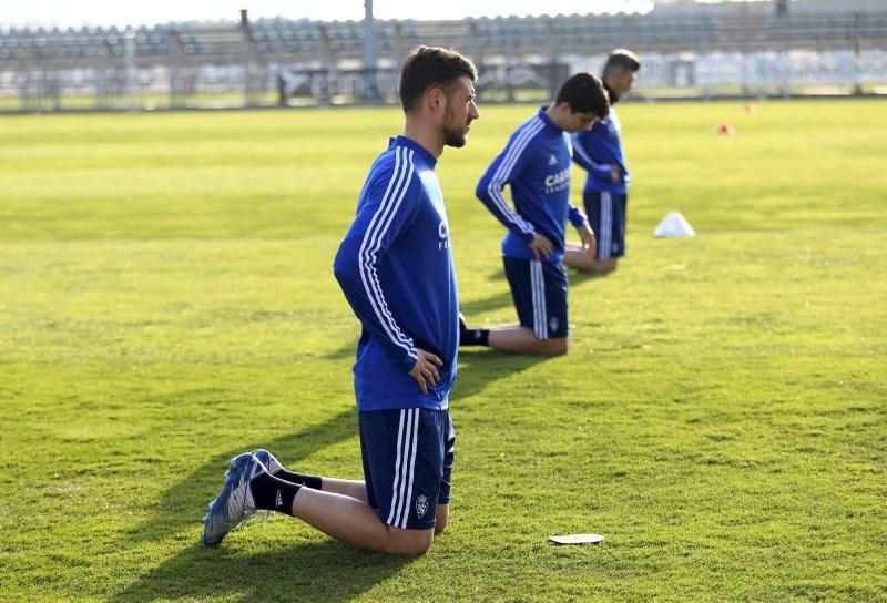 Entrenamiento del Real Zaragoza (7-2-2020)