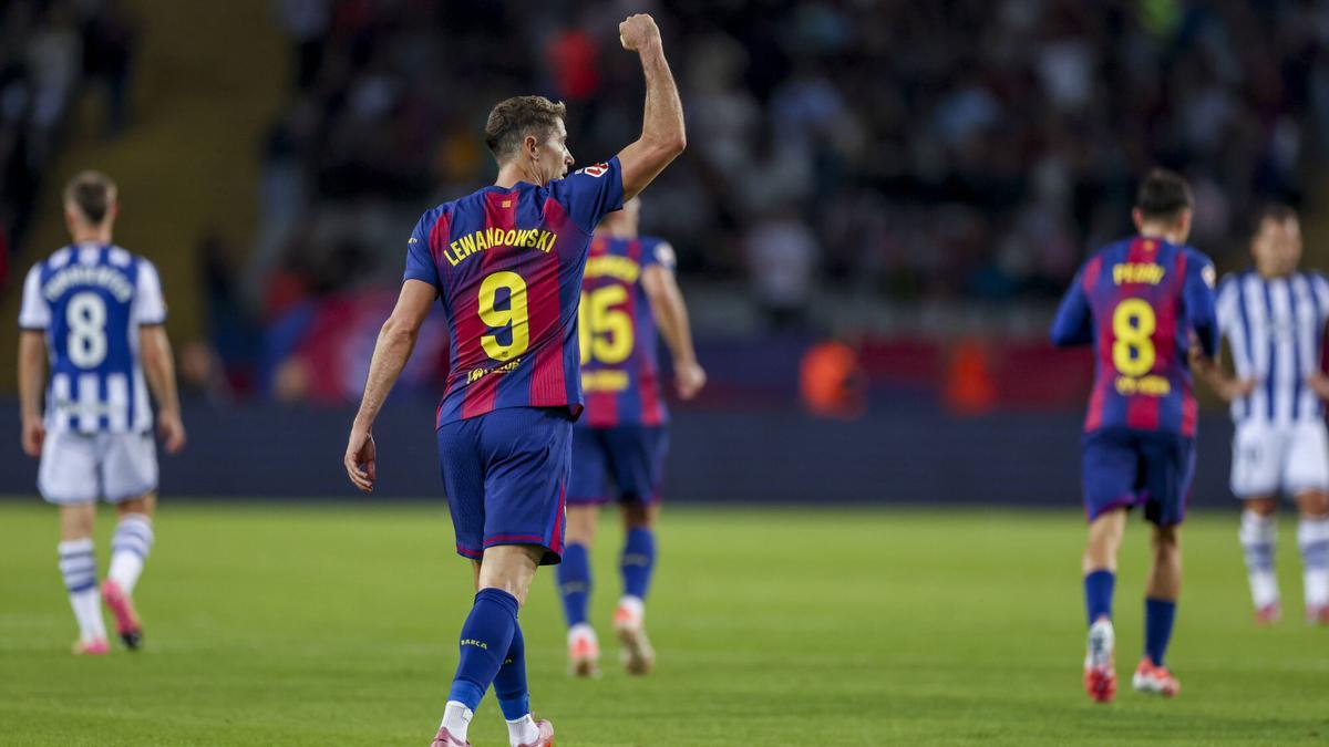 A Lewandowski no le preocupa que pueda ser su último año en el Barça