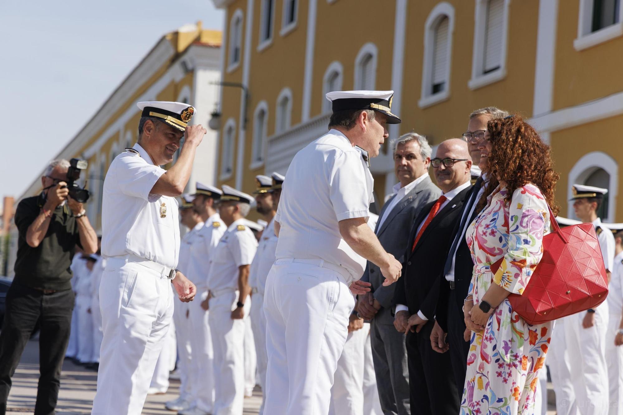 Llegada del Hespérides al puerto de Cartagena