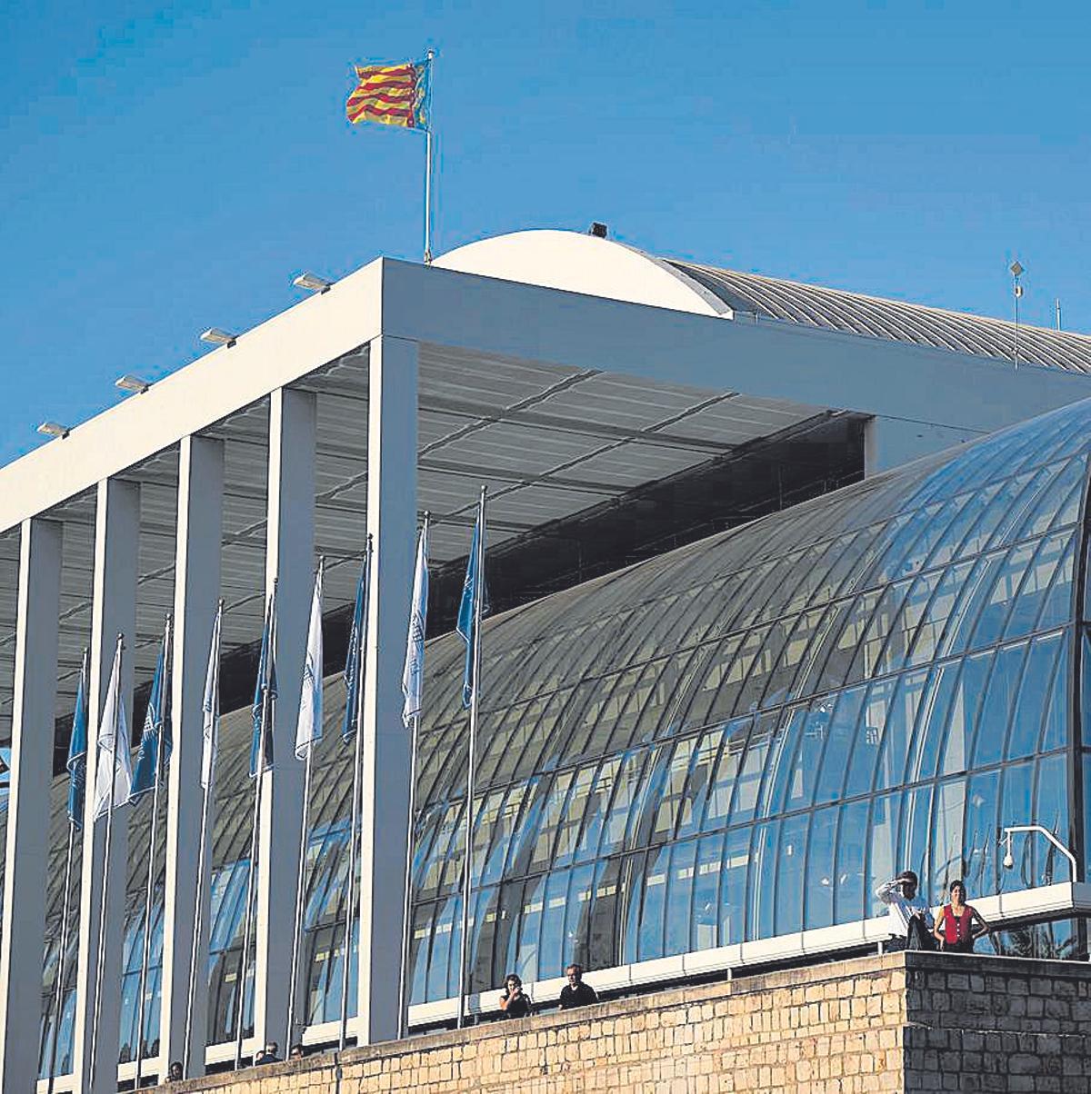 Exterior del Palau de la Música.