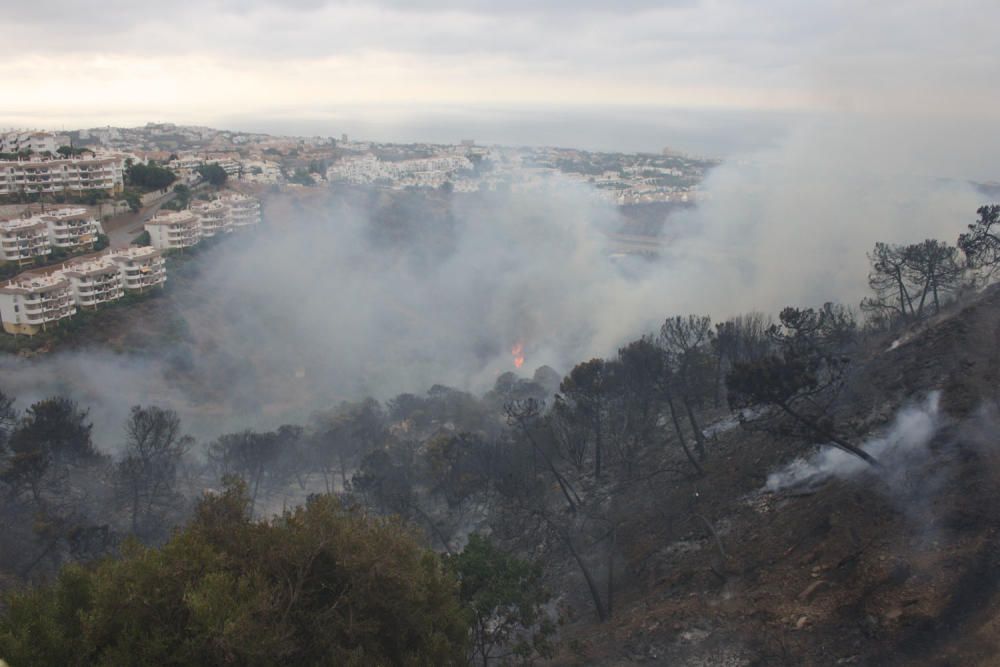 Cinco años desde el gran incendio de la Costa del Sol