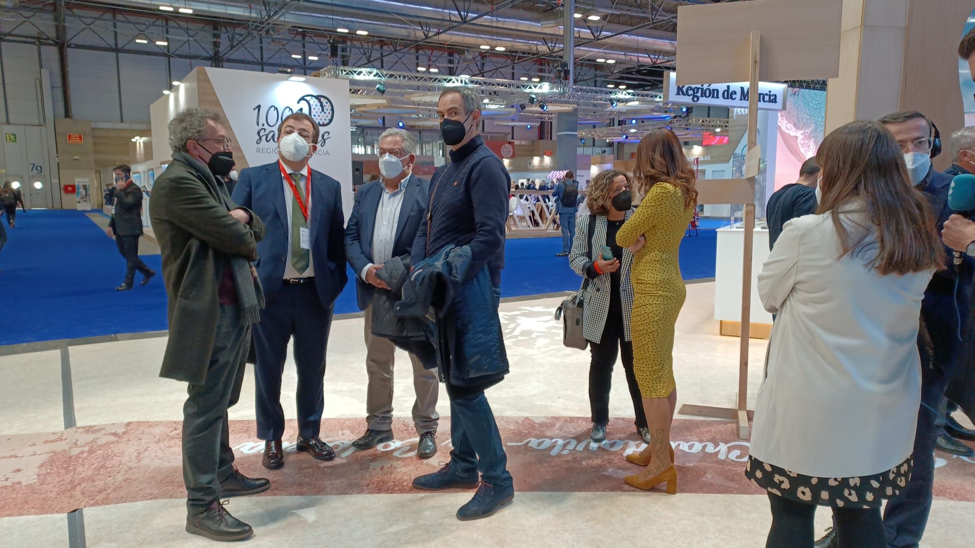 Inauguración de la feria del turismo Fitur en Madrid