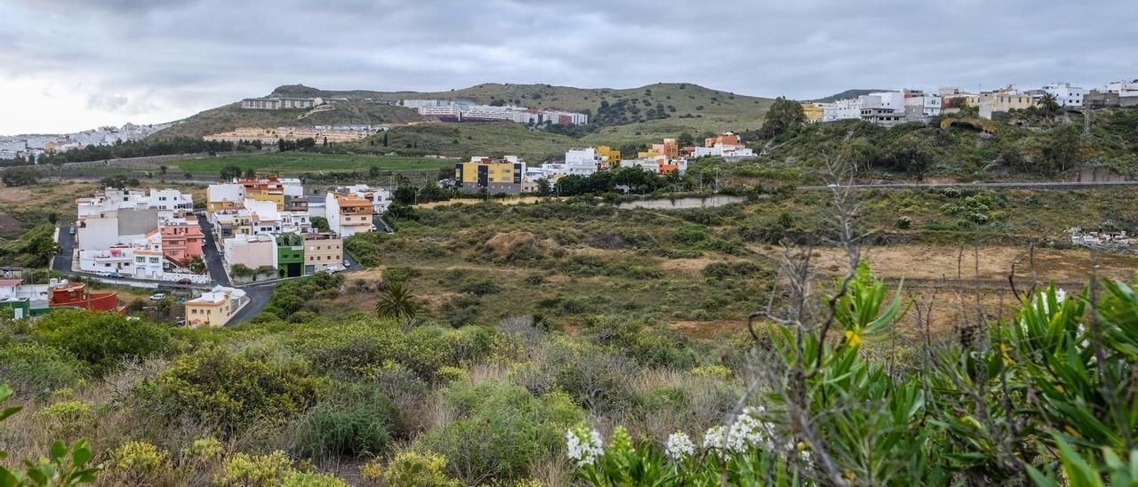 Vistas panorámicas del barrio de El Toscón.