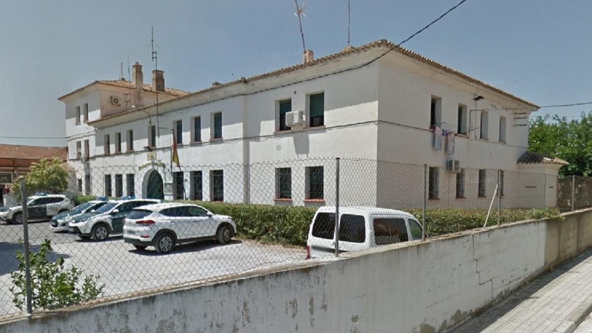 El cuartel de la Guardia Civil de Canals.