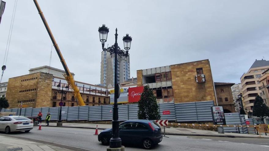 Corte parcial del tráfico por las obras del convento de Santa Clara | L. B.