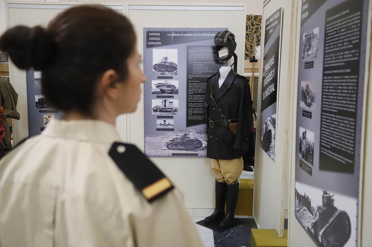 Córdoba acoge la exposición 100 años Unidades Acorazadas en España