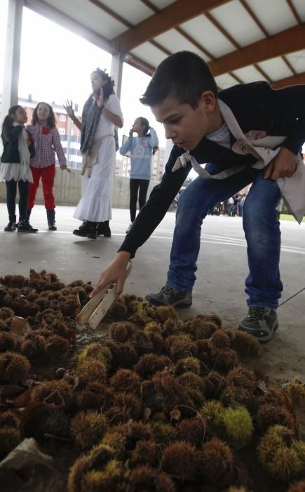 Amagüestu en el Colegio Poeta Ángel González