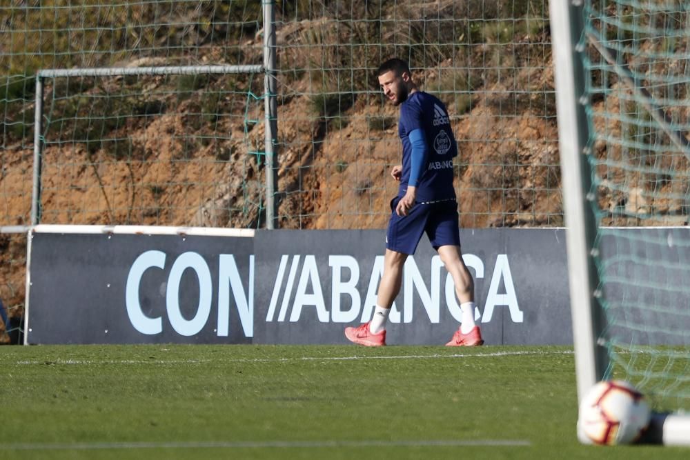 El Celta prepara el partido ante el Villarreal