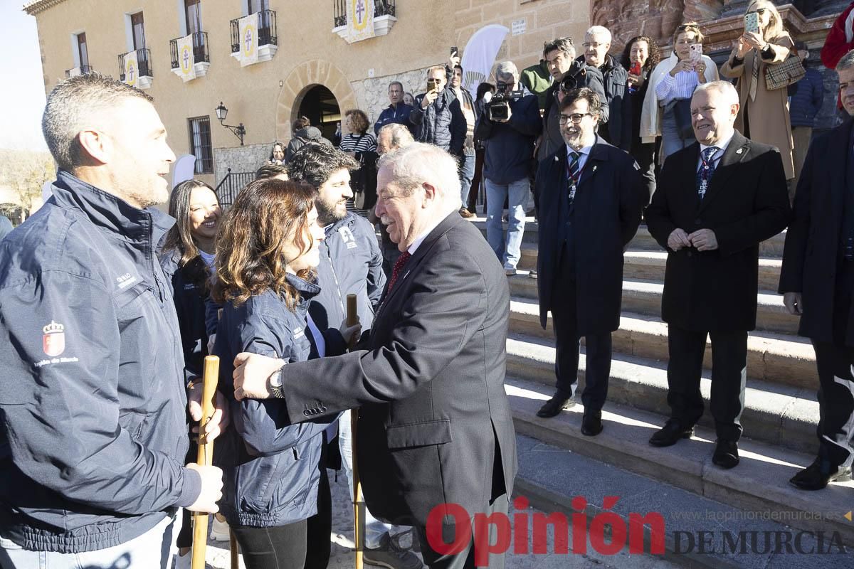 Así ha sido la visita de Isabel Díaz Ayuso a Caravaca de la Cruz