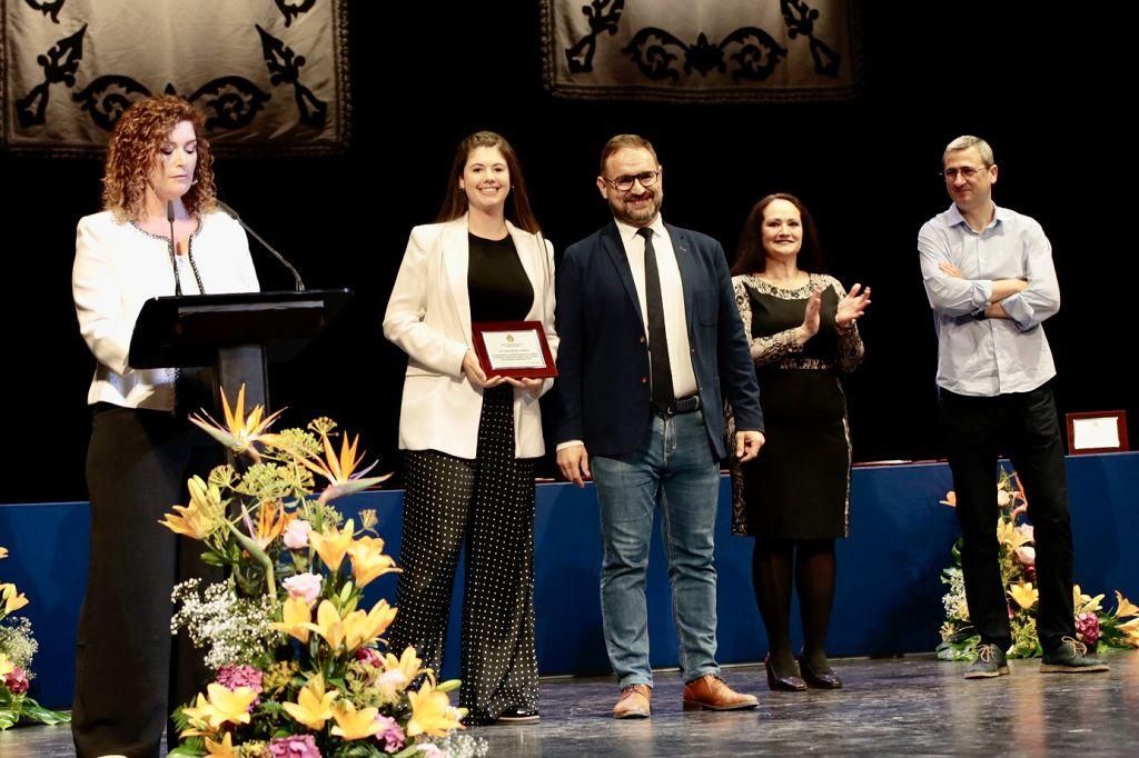 Entrega de distinciones al alumnado en Lorca