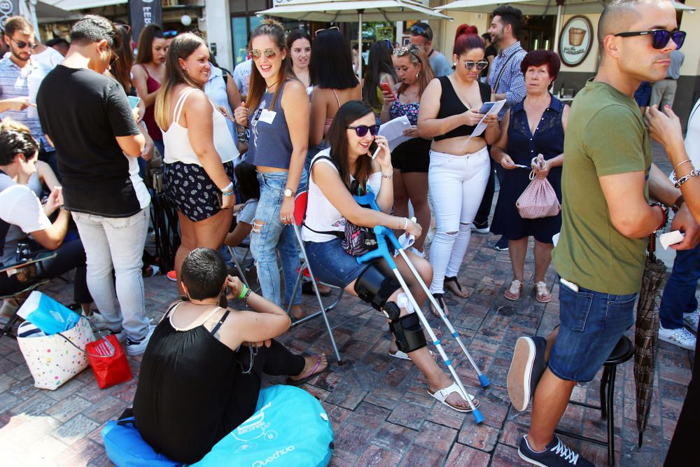 Casting de Gran Hermano en Málaga.