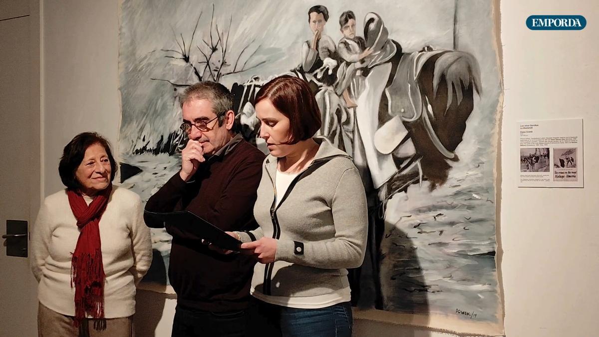 L'art compromès de Diana Dowek s'instal·la al Museu de l'Exili de la Jonquera