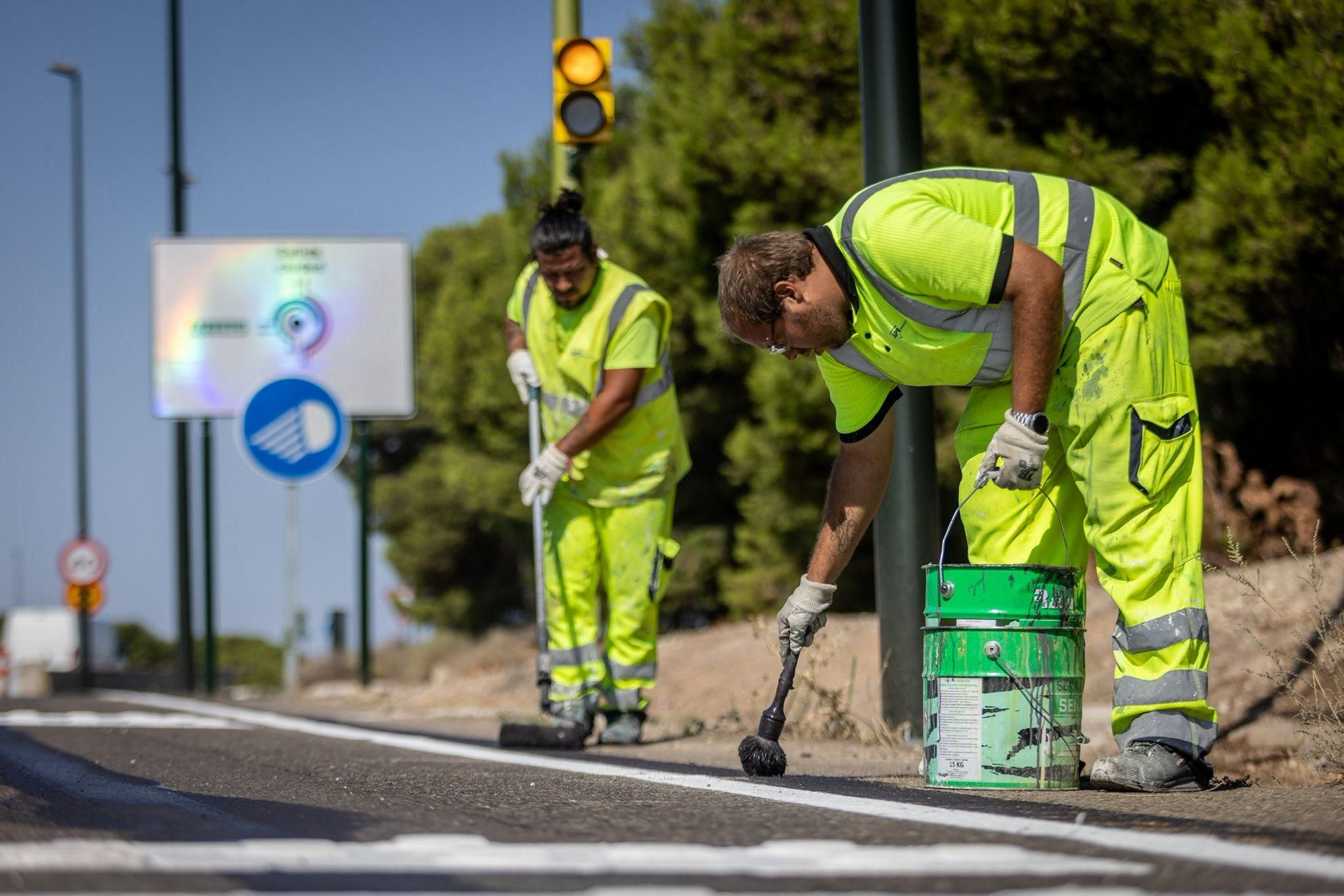 Abierta al tráfico la primera turbo rotonda de Zaragoza