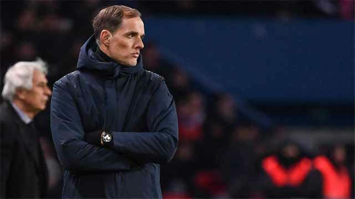 Tuchel pidiendo tres o cuatro fichajes, su sonrisa lo dice todo