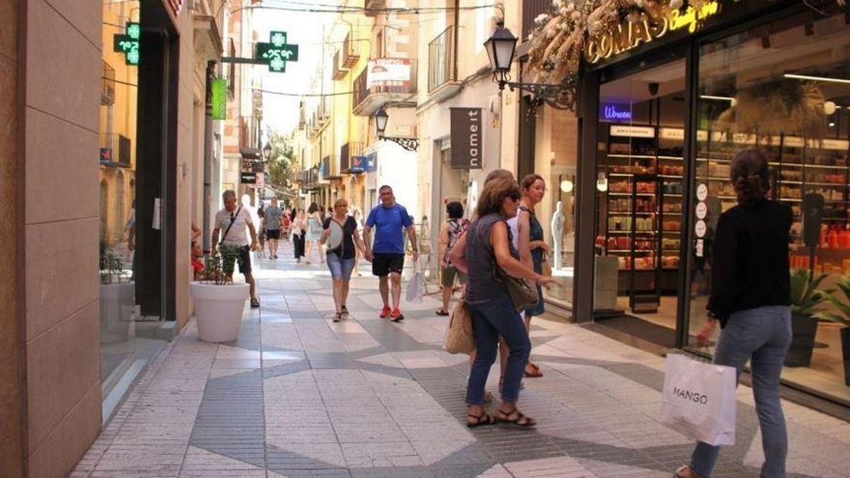 El comerç de Figueres al rovell de l’ou, en una imatge d’arxiu.