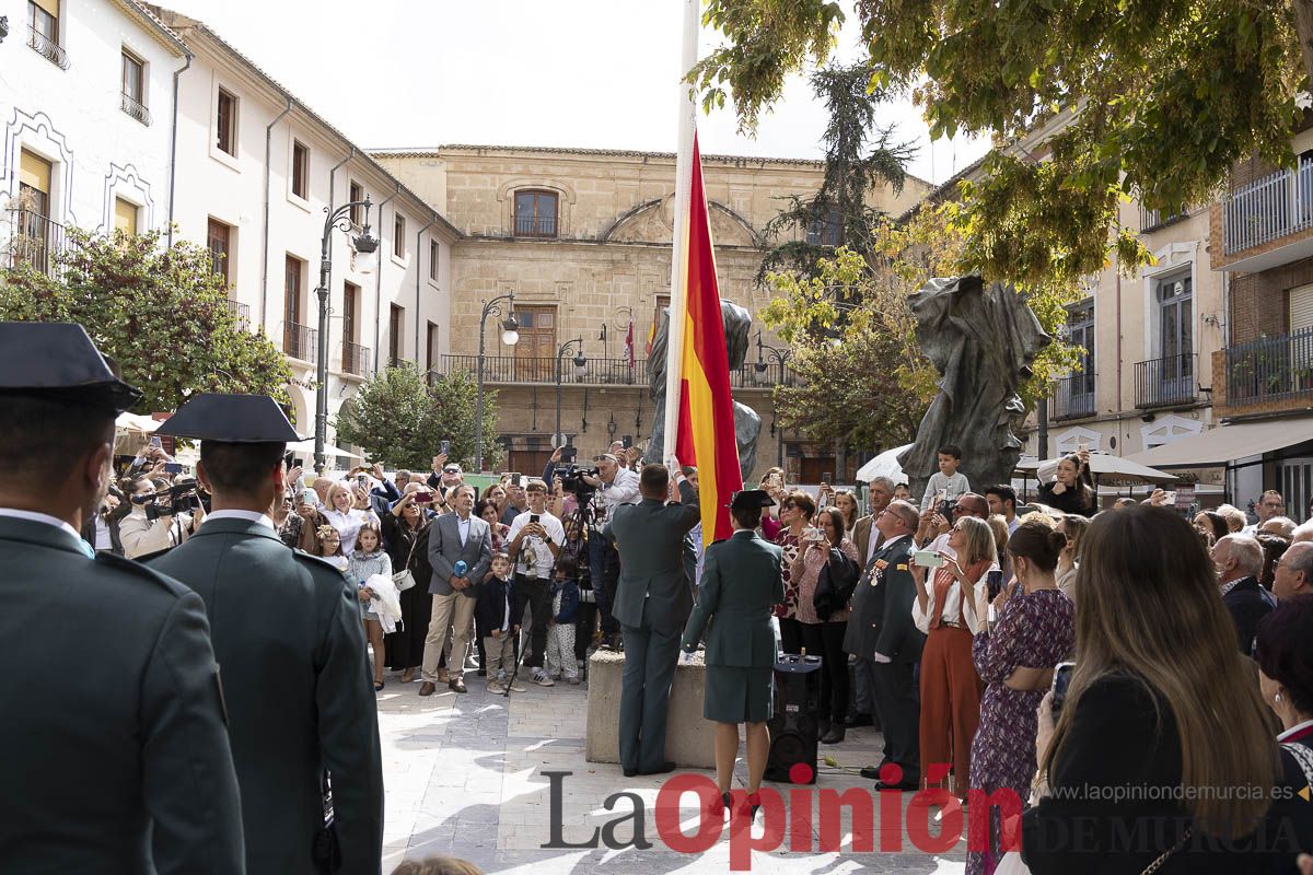Así se ha vivido el día de la patrona de la Guardia Civil en Caravaca
