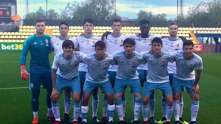 El Zaragoza juvenil consigue dejar abierta la eliminatoria