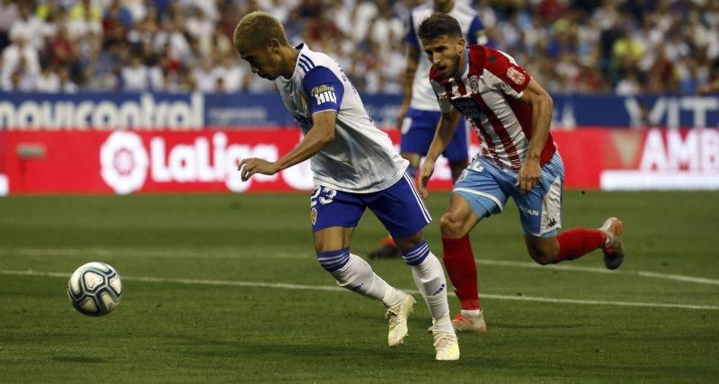 Partido entre el Real Zaragoza y el Lugo