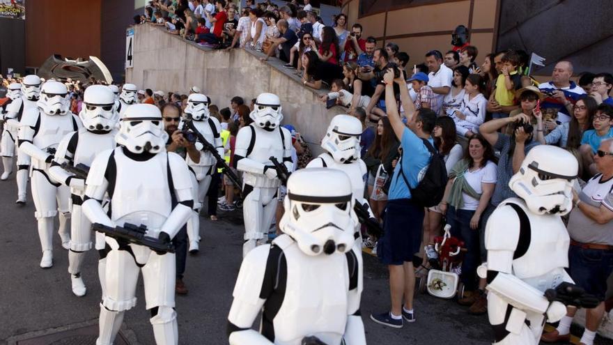 Desfile de Star Wars en la edición del año pasado de Metrópoli.