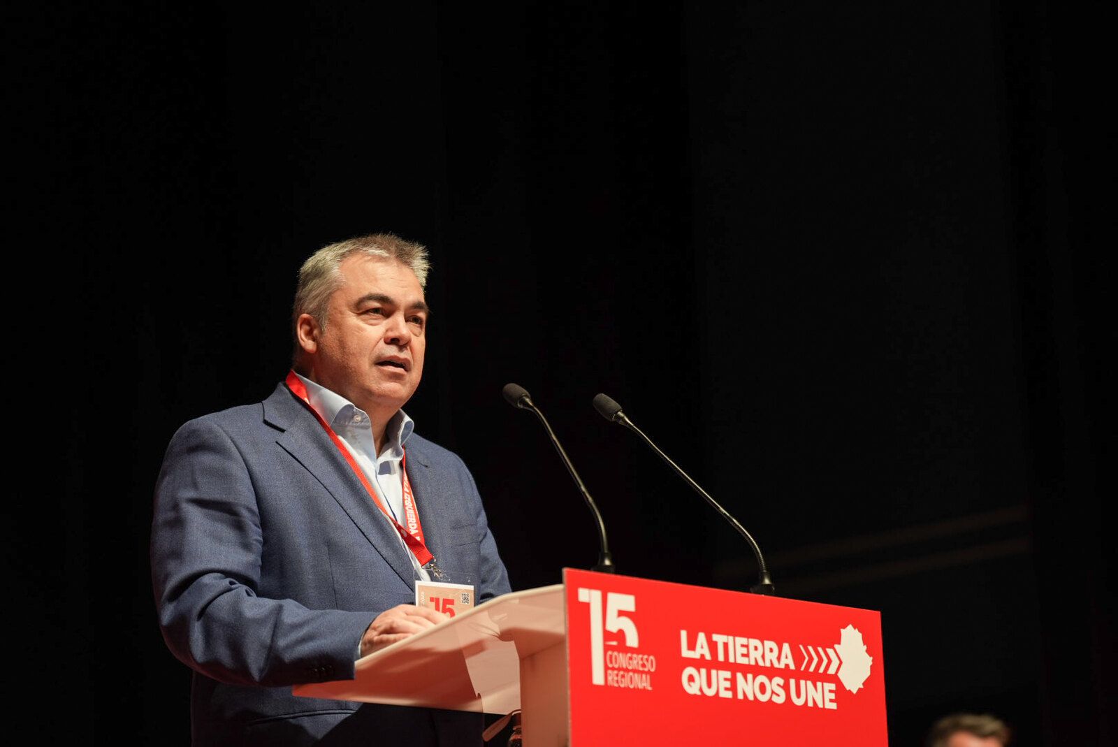 XV Congreso regional del partido en Plasencia