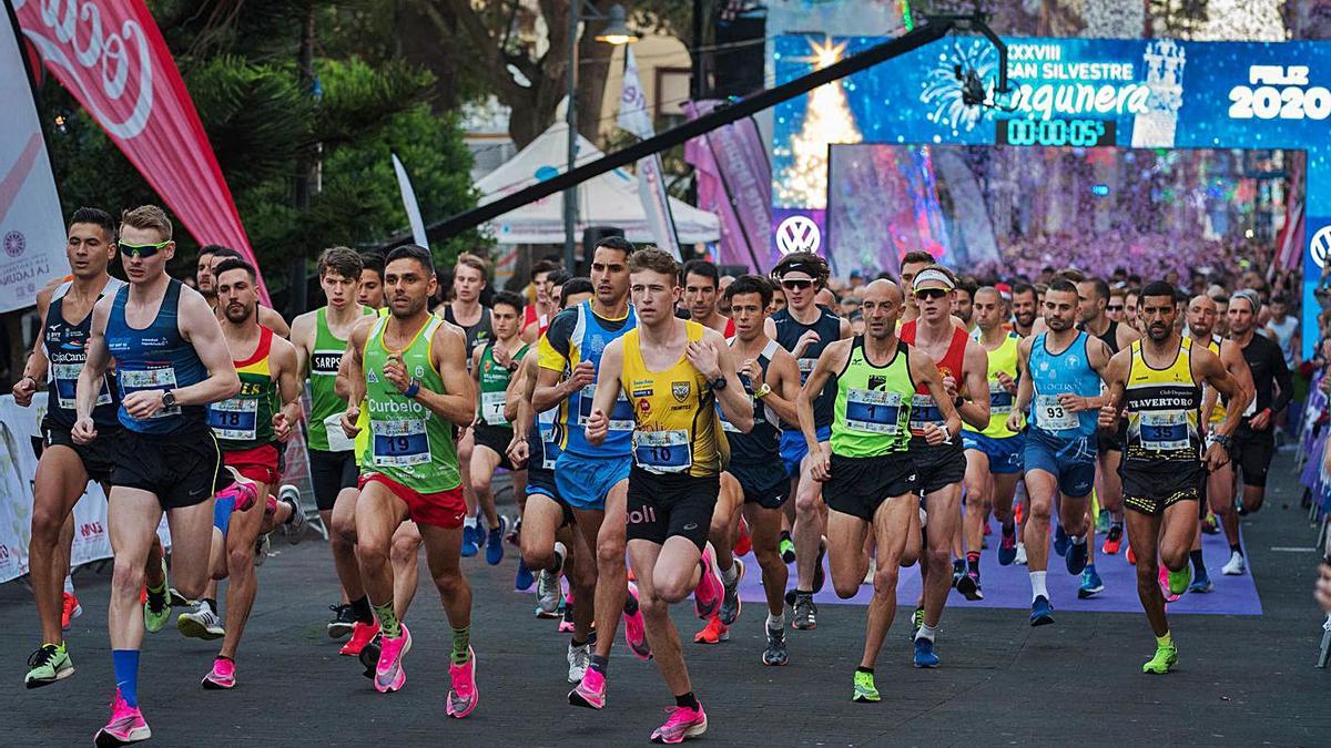 La pasada edición de la San Silvestre Lagunera. | | CARSTEN W. LAURITSEN