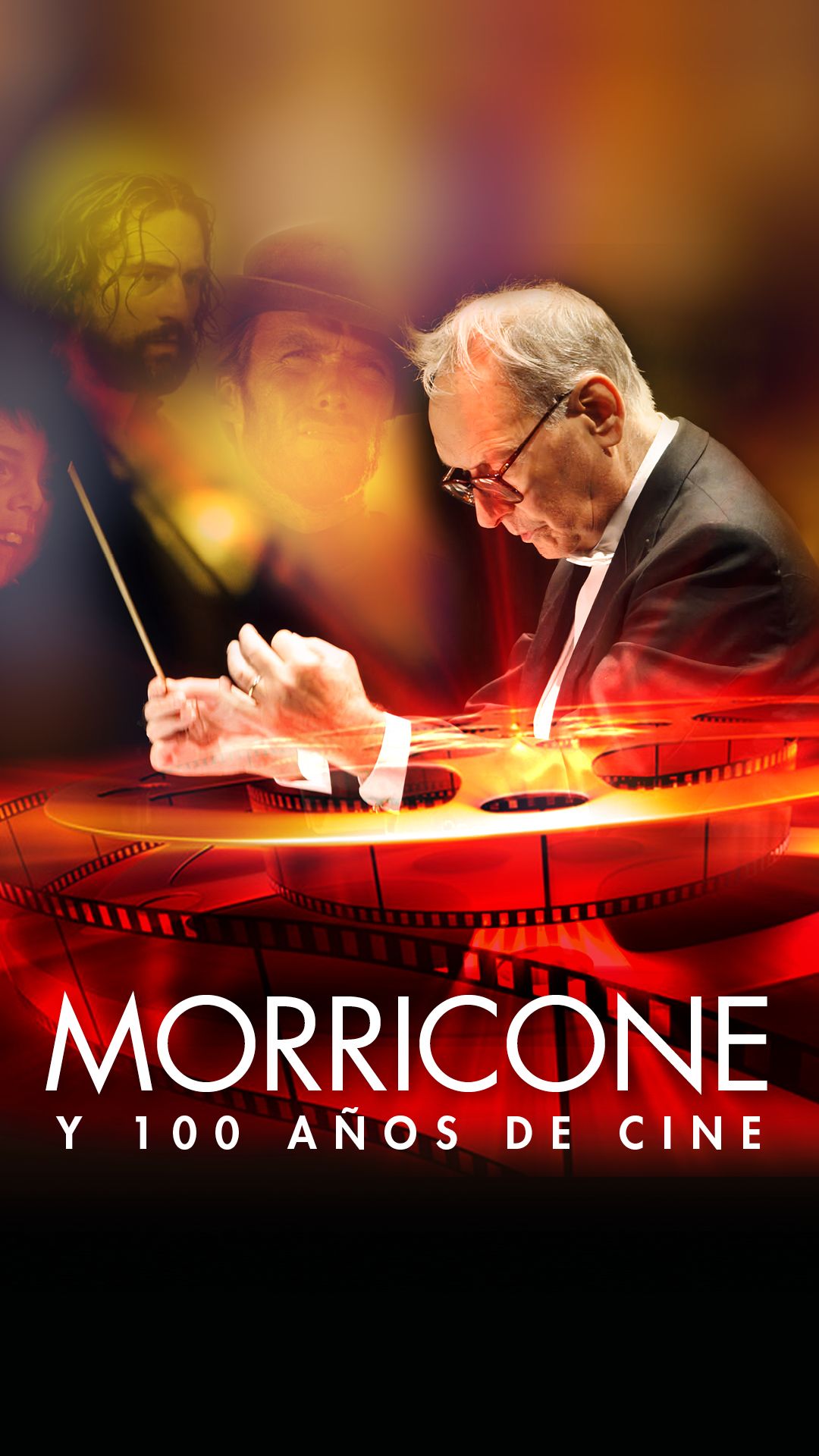 Cartel del homenaje a Morricone.