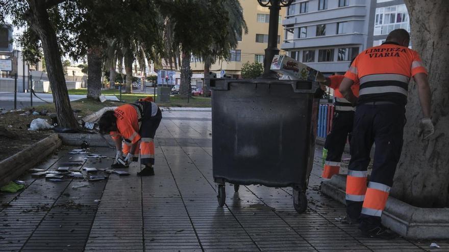 Trabajadores de limpieza viaria amenazan con la impugnación de pliegos por un bloqueo salarial en Las Palmas de Gran Canaria