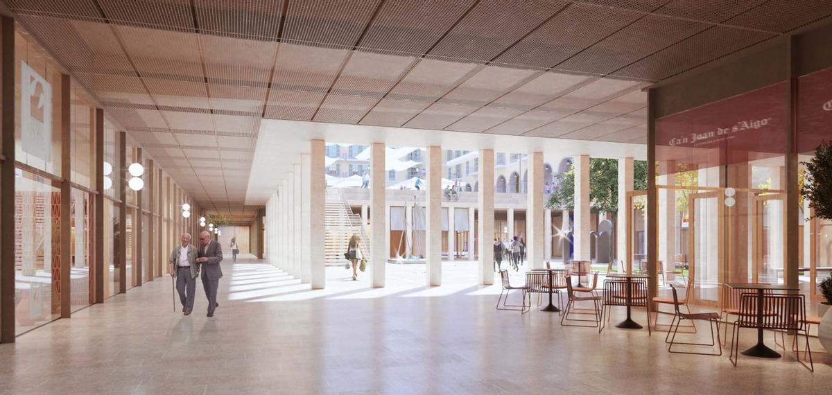 Así será la nueva plaza Mayor de Palma