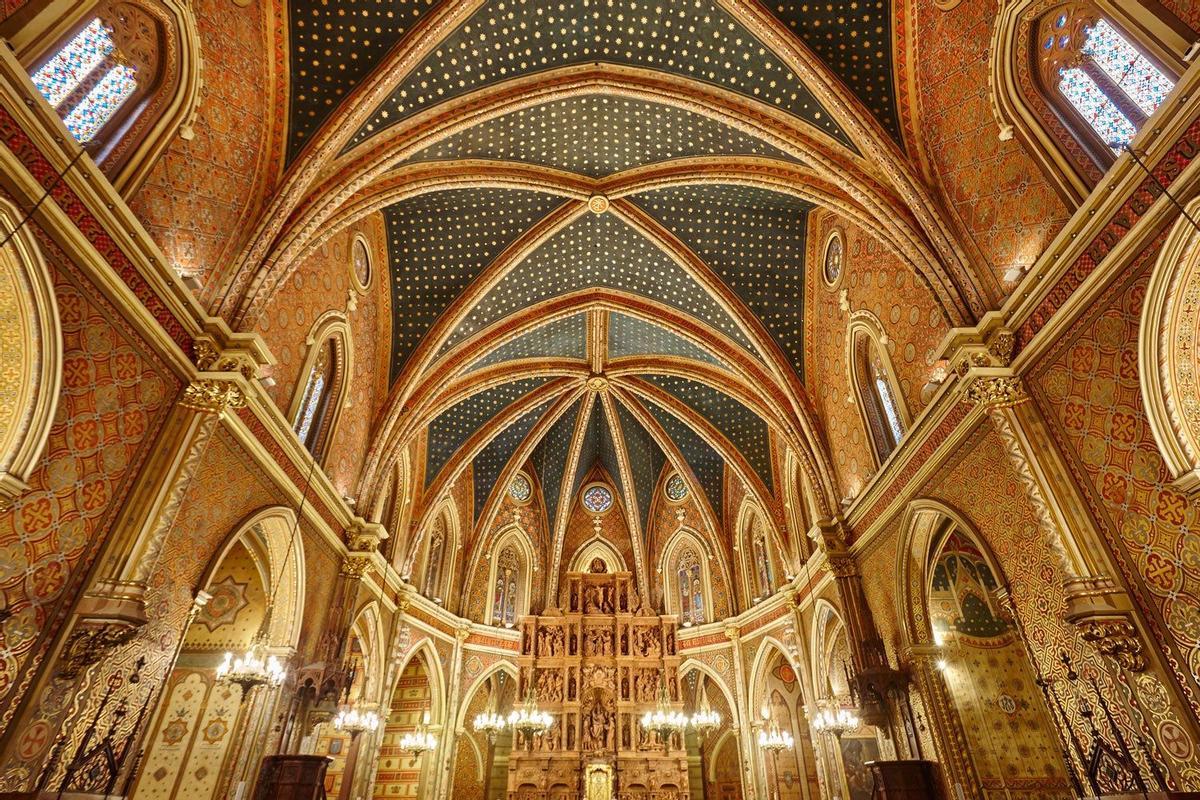 Interior de la iglesia de San Pedro, Teruel