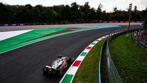 Hamilton, el más rápido en el FP1 de Monza.