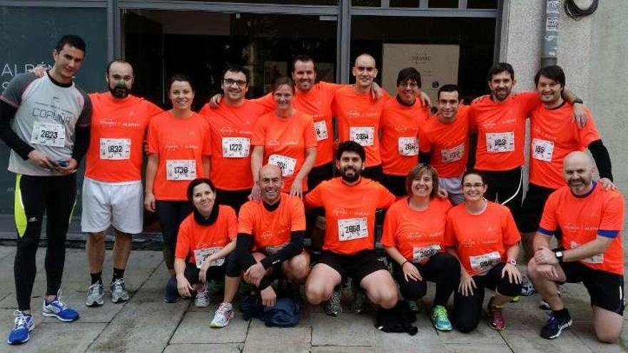 Sonrisas a la carrera