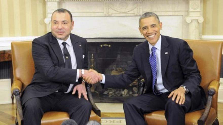 Obama recibe a Mohammed VI en la Casa Blanca